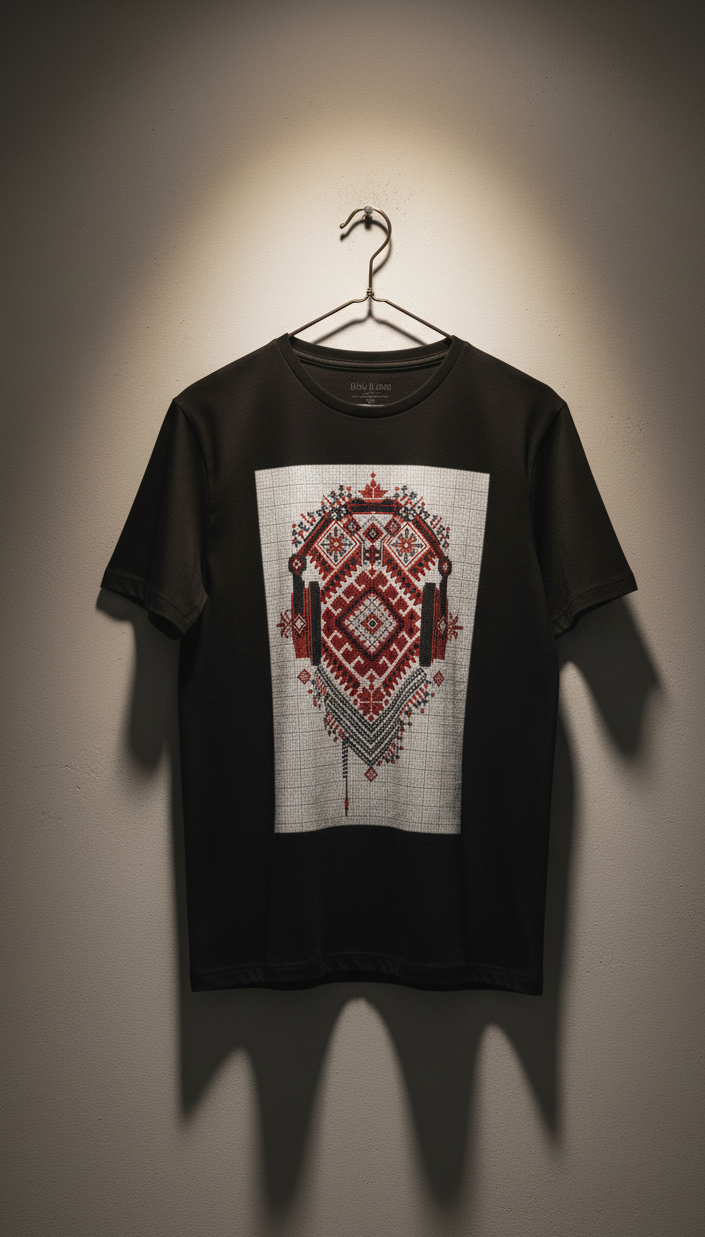 Men’s Heritage Beat T-Shirt – Classic Streetwear with Modern Edge